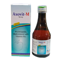  top Pharma franchise products of Axter Pharma Gujarat  - 	AXOVIT M SYP 200ML.jpg	